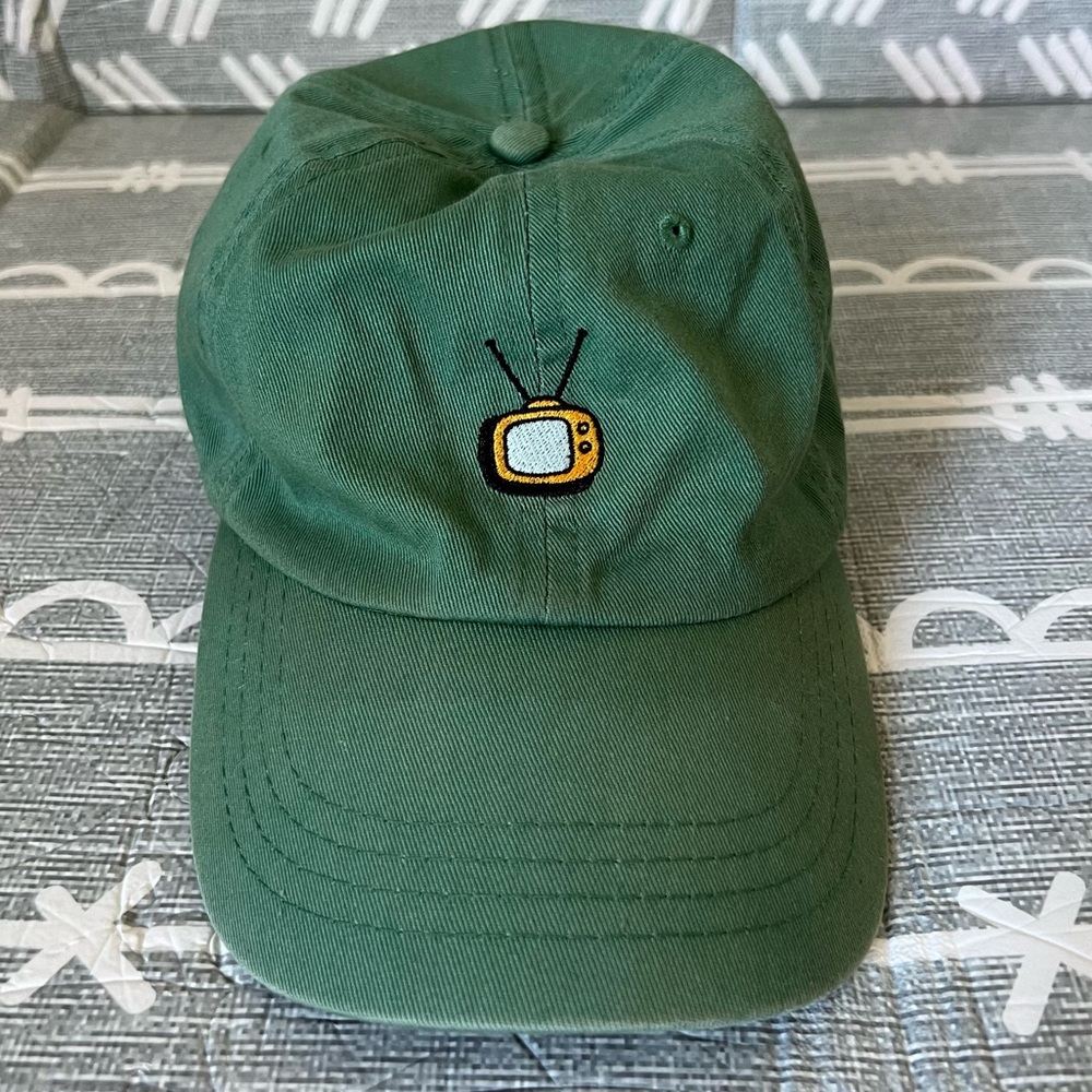 Cotton On Forest Green TV Embroidered Cap